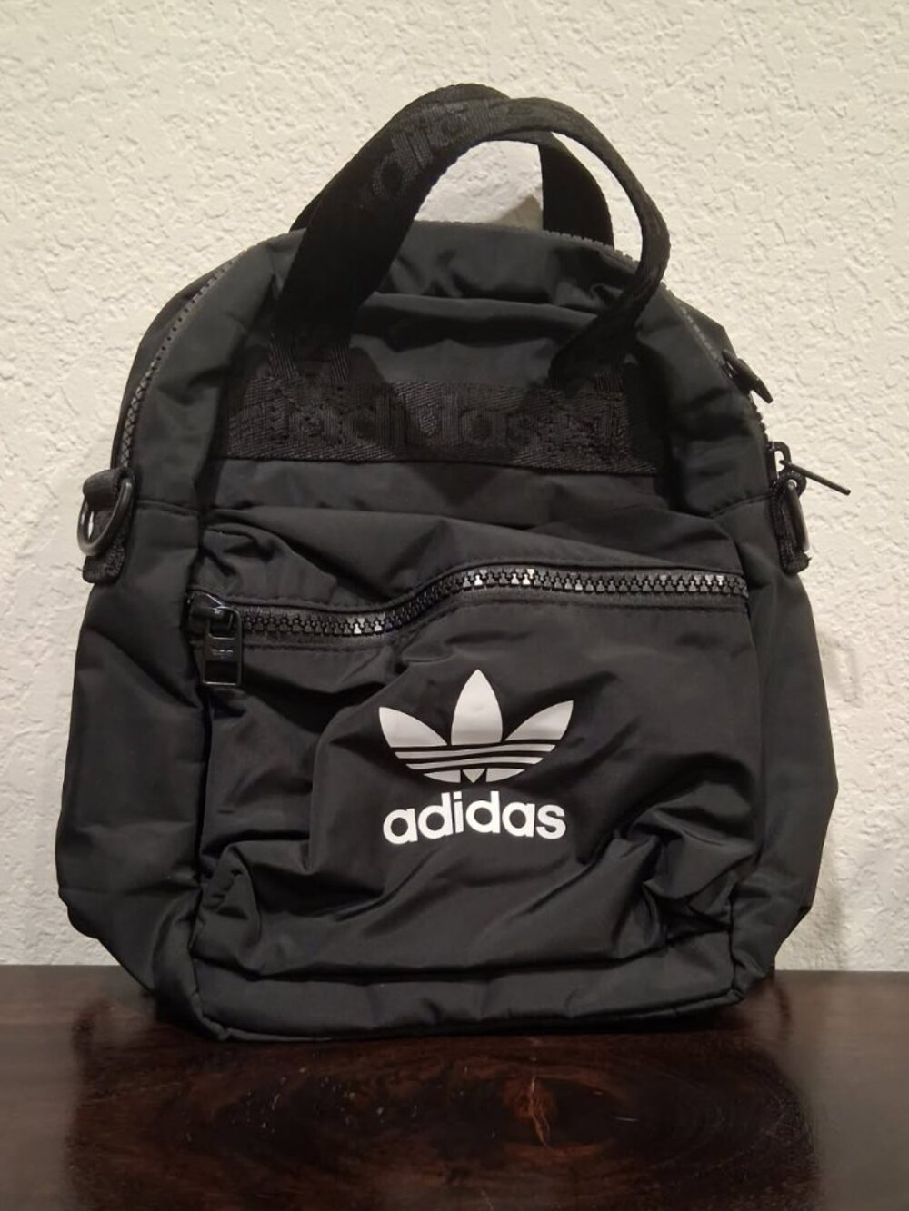 Adidas Mini Backpack, Black, Excellent Condition